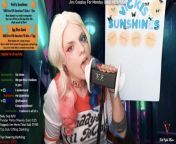 Second half of yesterdays stream: ASMR Harley Quinn Ear Licking -&amp;gt; link in comments from tara babcock asmr ear licking patreon