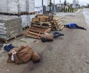 Bucha. Ukraine. Men 18 to 60. Shot in the head. from indian aunty combhishek bucha