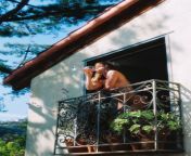 Halle Berry naked on Balcony from halle saale