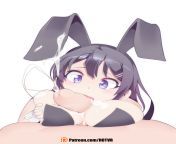 Mai Sakurajima blowjob hotvr from avatar mai hentai