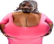 Breaking news! Snoop dogg just got a fucking boob job from sex man fucking boob