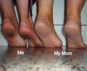 My Mom and me, dirty soles. from my mom and me hi