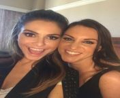 Maria Menounos And Stephanie McMahon from stephanie mcmahon fu cluxporn sex