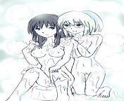 YuriNagi: Hot Spring - by @twponta on Twitter from hot mummy aunty fucking on touch