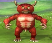 I made a demon race in Spore from sex spore