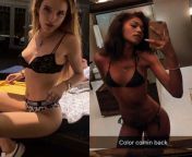 lesbian role play with Zendaya and Bella Thorne from malu and bella thorne