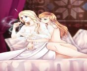 Anna and Elsa naked in bed [Frozen] (inu0831) from anna leah javier naked nude topless picsonas