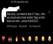 A comment on a video of a woman claiming to have sex four times every night from hindi sel band sax video comndian fat woman sex vidiotudent girl