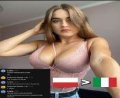 u/bulalla lost in country battle. He became a simp for Polish girls and their feet. He confirmed that Italian girls are not as beautiful as Polish women. POLSKA GUROM ??? from italian girls erotic sex