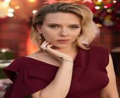 Auntie Scarlett Johansson caught you stepping out of the shower while staying over at your house for Christmas and decided to give you a special present from scarlett johansson caught giving a blowjob in the woods