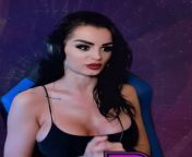 Love Twitch thot Paige with her huge fake tits from view full screen twitch thot mihalina cant contain tits