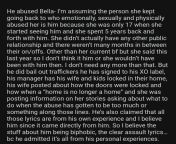 Saw this comment about Abel in another sub.... WTF?! Almost none of this is true, right? from abel pirela