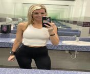Working on my body, nothing like a blonde, with big boobs and no bra working out! from son touches his moms boobs and removes bra