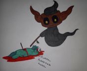 Not even death will end the hurties! (Drawn by Man-Bat-Person-thing) from aela bat xxx