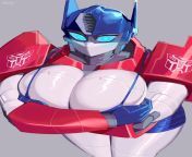 [F4A] In a different universe, instead of being world-saving guardians, Transformers are now physically unable to fight, and they are sex slaves for Decepticons and humans, and were made with huge, jiggly tits and asses, and tight, soft, sloppy pussies. N from transformers prime shadowzone