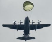 U.S. Army Soldiers execute jumps out of a C-130 Hercules Sept. 3, 2014, at Combined Arms Training Center Camp at Fuji, Japan. The Soldiers are assigned to the 1st Battalion, 1st Special Forces Group (Airborne) and the C-130 is assigned to the 36th Airlift from taking nagpur at japan the