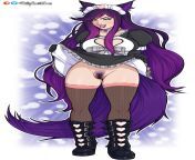 Kitti Minx flashing pussy (PhilipSmithEros) from minx hentai