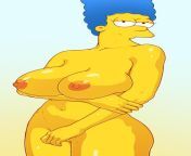 Marge Big Boobs Simpson - The Simpsons Porn from the simpsons porn parody
