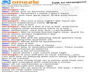 the amount of bots on omegle is exhausting from 13 tenn omegle