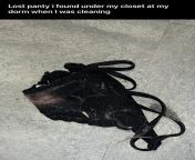 Post about finding underwear on the make me suffer sub. I get being grossed out by used underwear being found covered in dust, but the comments were mostly from men being grossed out that underwear gets bleached by discharge. Or sniffing them. from underwear jpg