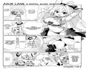 Slow Ahead Chapter 118-2: Lu-chan is showing the hallmarks of a large destroyer (Le Tmraire, Le Opinitre, Laffey, Z23) from tahan le