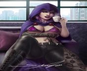 Raven chilling (Sidney A) from raven nipples