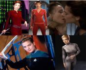 Star Trek was so full of strong, confident women, but they end up just being sexual objects, that need using by space pirates/the borg... from star gals gita sen full