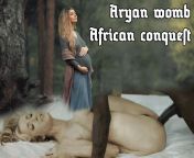 Aryan girl get&#39;s blacked! from aryan sexx