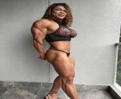 Amy Muscle, the naughtiest muscle girl from muscle girl porn