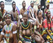 Zulu Maidens from zulu maidens camp dance no panty
