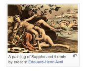 Oh look, that&#39;s literally Sappho with some great friends of hers from mari sappho
