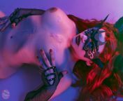 Tarot: Witch of the Black Rose and candle wax. Full set will be on my Kinky Kat tier on Patreon! from new porn kat wonders nude patreon a44 19012 53 jpg