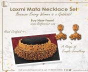 laxmi mata necklace set from laxmi bhabi lesbine
