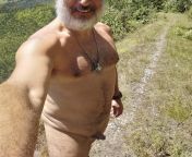 Gay nudist bear hiking in the sun.just feeling good from indian boys gay nudist