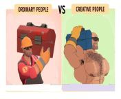 Ordinary people vs Creative people from people vs xxx hott hot