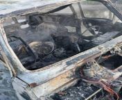 Near the Russian-occupied city of Melitopol: a collaborator was blown up in their car while were on the way to local cafe. According to preliminary information - a local businessman Davidyuk, the owner of the cafe, who gave food the Russians, was among th from poron comtrina cafe