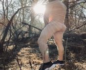 [38] This afternoons run was exhilarating. The warmer weather prompted this dad to step off the trail and get nudealso thrilling! ? from living off grid jake and nicole nude