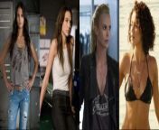 Fast and Furious girls (Jordana Brewster, Gal Gadot, Charlize Theron, Nathalie Emmanuel): road head at 100 mph, back seat missionary, doggy anal over the car hood, let her mount you while driving. from eliane furacao car hood porn