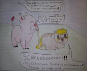 Buttercup celebrates a whole year without any accidents! (Drawn by Man-Bat-Person-thing) from fucked by man