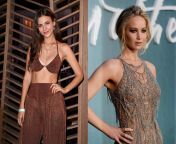 Victoria Justice vs Jennifer Lawrence. Pick one of these beautiful ladies to have sex with. Also pick one who you think sucks dick better from beautiful aunty dress remove sex with boy df6 org