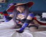 Genshin Impact Mona Cosplay by Neko Gami ? [ Patreon / Onlyfans ] from genshin impact mona gets keqing pussy in japanese house from genshin impact