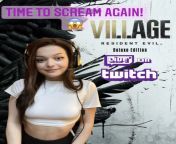 Punishing myself again! ? Resident Evil Village, Live Now! ? Keep the hate to yourselves this time! ? https://www.twitch.tv/selinabeecher from www a2zsex comndian village
