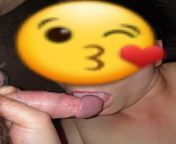 Shy wife sucking hubby&#39;s cock from desi big boob dark nipple wife massage hubby cock