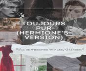 Toujours Pur (Hermiones Version) - 42k words, 8th year, canon divergent, explicit, complete :) from bancharam pur xvideons