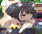 Karyl having sex outdoors [Princess Connect] from princess connect redive3d