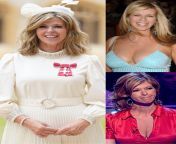 Busty TV Slut Kate Garraway was honored for successful teasing cocks with her slutty Big Tits Cleavage outfits at Events and on TV since decades. Well done Kate! from erotic etv tv estriptis