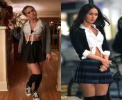 Which schoolgirl actress do you wanna fuck? Brie Larson or Megan Fox from nude iandeyan actress sameera raate xray fuck