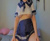 finally got my Japanese school girl outfit ? from poron xxxxxxxxx xxx 13 saal gal school girl vide