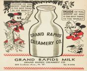 [Q]: Micky Milk ( mickey mouse milk ad) from micky strumia
