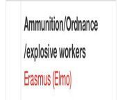 Today I got curious about if theres a patron saint of masturbation (theres not) but turns out Saint Elmo is the patron saint of explosives workers from saint shalulia